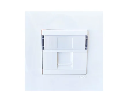 Розетка TF EFAPEL QUADRO RJ11 білий матовий