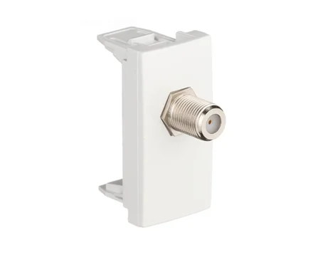 Розетка TV базова EFAPEL QUADRO тип F білий матовий