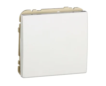 Вимикач 1кл. прохідний Efapel Apolo 10АХ, 250V білий глянцевий