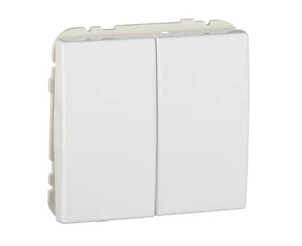 Вимикач жалюзі Efapel Apolo білий глянцевий