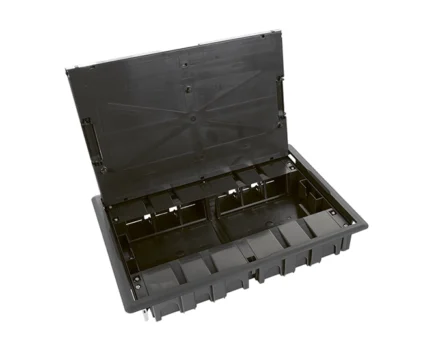 Люк підлоговий прямокутний. Антрацит - 24 модулів