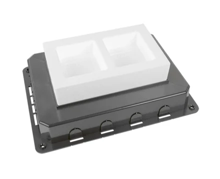 Монтажна коробка для люка підлогового 8 модульного