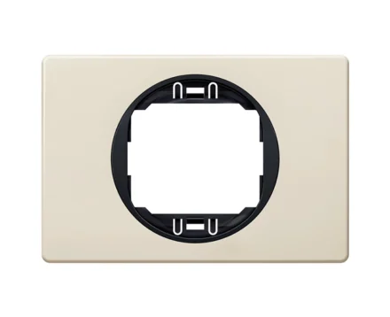 Рамка 1-на Aling-Conel EON, 80*120 беж-чорний