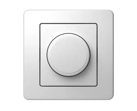 Світлорегулятор повор. 400Вт ТЕМ EKONOMIK біл.