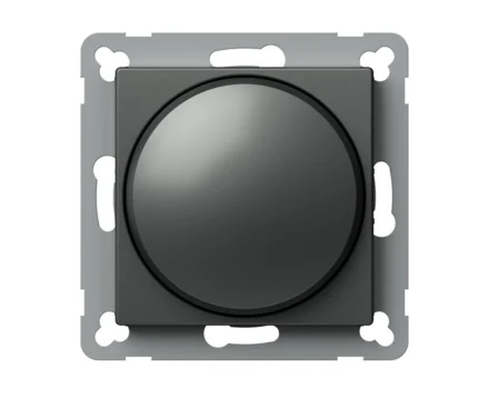 Світлорегулятор повор. RL 40-400Вт TEM LOGIQ антрацит