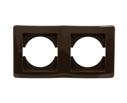 Рамка подв. гориз. ТЕМ EKONOMIK OE20CB шоколад