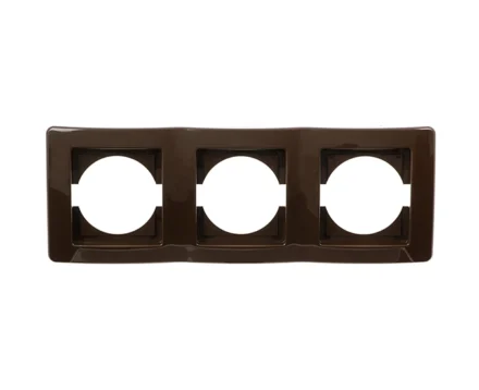 Рамка потр. гориз. ТЕМ EKONOMIK OE30CB шоколад