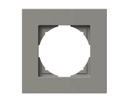 Рамка 1-на TEM LOGIQ FLAT, титан