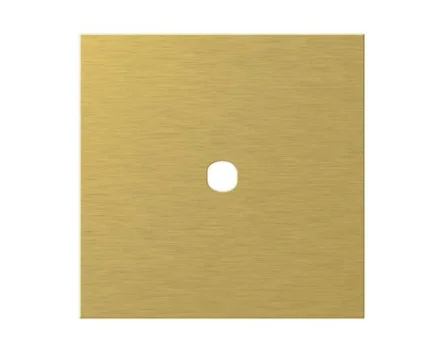 Рамка з кругл отв 1/2М TEM MODUL EDGE метал золотий