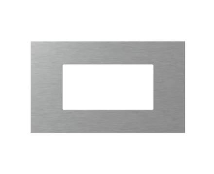 Рамка 4М TEM MODUL EDGE метал срібний