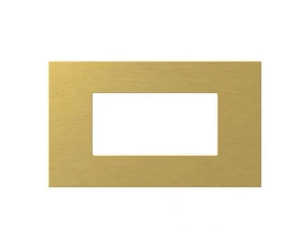 Рамка 4М TEM MODUL EDGE метал золотий