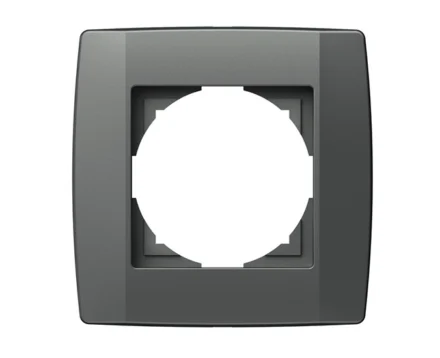 Рамка один. TEM LOGIQ BOLD антрацит