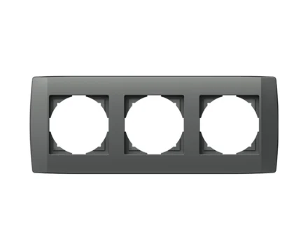 Рамка потр. універс. TEM LOGIQ BOLD антрацит