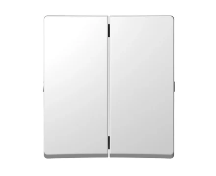 Вимикач сход. 2-кл. 250V/10A ТЕМ EKONOMIK без рамки, білий