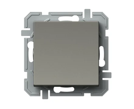 Вимикач 1-кл. 250V/10A ТЕМ LOGIQ, титан