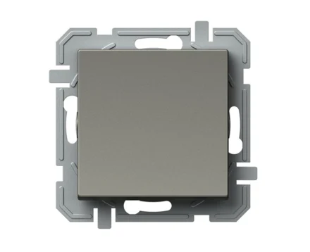 Вимикач "#" перехр. 250V/10A TEM LOGIQ, титан