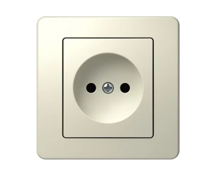 Розетка одинарн. без з/к 250V/16A ТЕМ EKONOMIK без рамки, сл. кістка