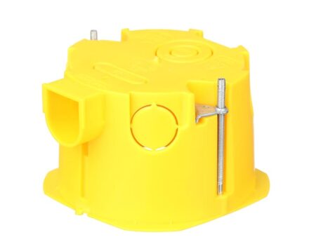 Installation box for hollow walls connectable with screws UNIKA PLANK MB002