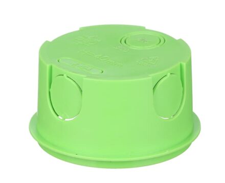 Junction box for flush-mounting Ø70 for concrete walls with lid UNIKA PLANK MB101