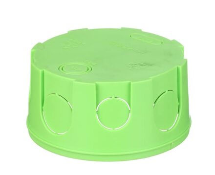 Junction box for flush-mounting Ø100 for concrete walls with lid UNIKA PLANK MB103
