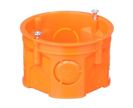Installation box for concrete walls with screws SMARTBOX OS60Fs