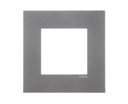 Рамка 1-на EFAPEL QUADRO алюміній