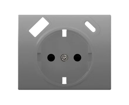 Розетка 2P+E 230V/16A з зар.прист. USB тип A+C SIEMENS DELTA Iris алюміній ф'южн