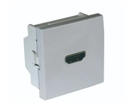 Розетка 1-на HDMI EFAPEL QUADRO алюміній
