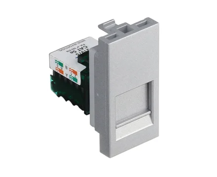 Розетка TF EFAPEL QUADRO RJ11 алюміній