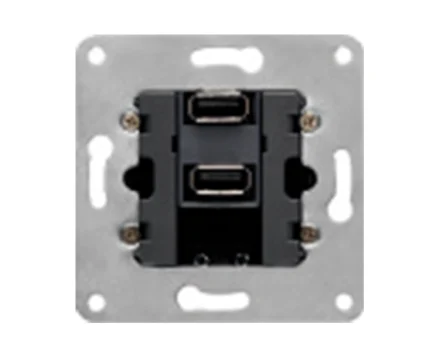 Розетка USB подвійна 250V 2.1A SIEMENS DELTA Iris білосніжна
