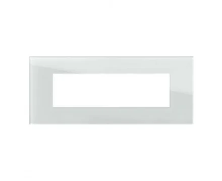 Рамка 7М TEM MODUL EDGE скло біле